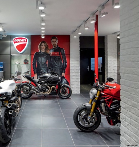 Ducati Moto Showroom